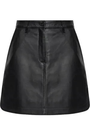 Maison Kitsuné Leather skirt