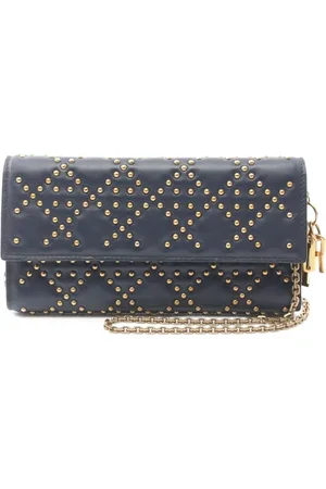 Dior 2000s Canage-stud wallet-on-chain