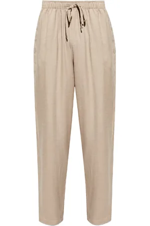 Hanro Pleat-detail trousers