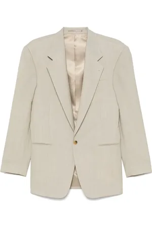 Carter Young Slub-texture blazer
