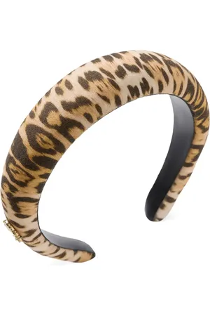 Roberto Cavalli Jaguar-print headband