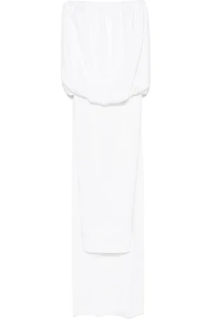 Rowen Rose Puffball-top gown