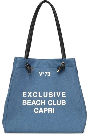 V°73 Beach Club-print tote bag