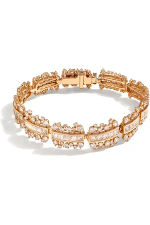 Ananya 18K rose gold Scatter diamond bracelet