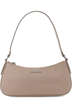 HUGO BOSS Logo-lettering shoulder bag