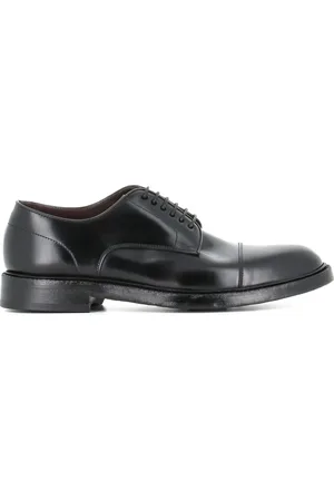 Green george 7084 cap-toe Derby shoes