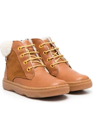 Camper Kiddo faux-shearling lined boots