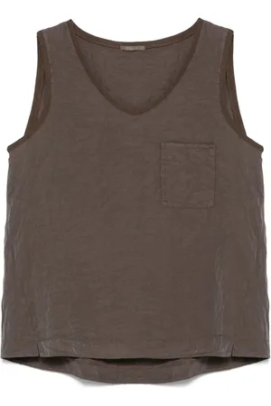 TRANSIT Crinkled tank top