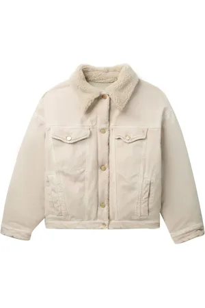Khrisjoy Shearling-collar jacket