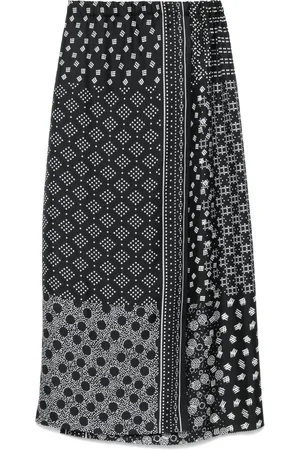 Faliero Sarti Geometric-print pareo