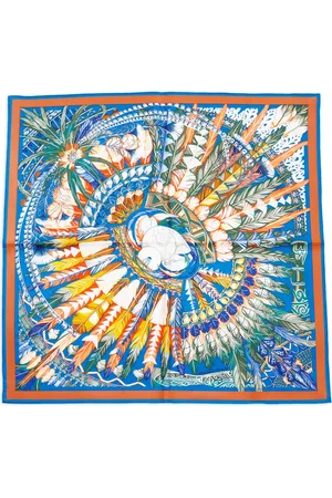Hermès Kalle 90 silk scarf