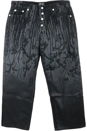 THUG CLUB Laser-cut jeans