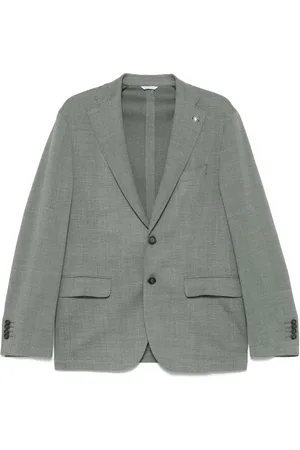 Manuel Ritz Brooch-detail blazer