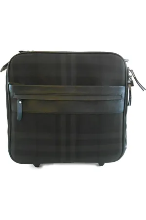 Burberry Check-print trolley suitcase
