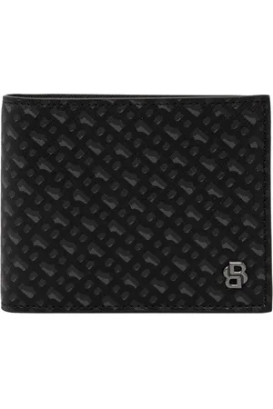 HUGO BOSS Textured bifold wallet