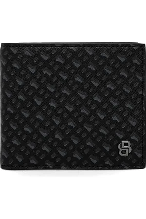 HUGO BOSS Monogrammed bifold wallet