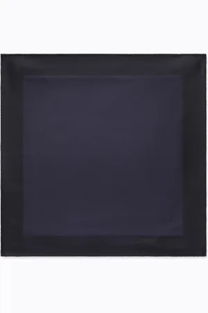Dolce & Gabbana Logo-embroidered tonal silk scarf