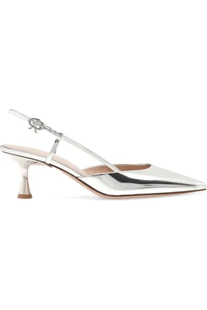 Gianvito Rossi Ascent 55mm leather pumps