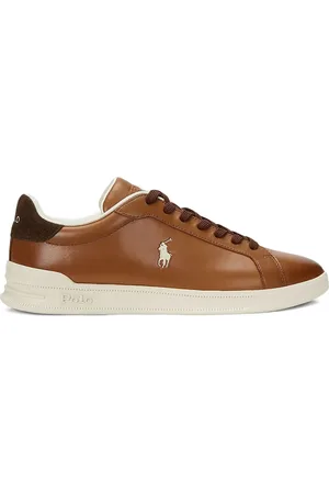Ralph Lauren Logo-embroidered sneakers
