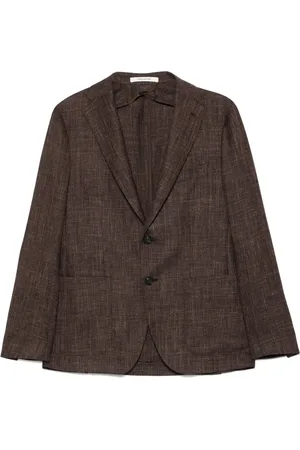 TAGLIATORE Mélange-effect blazer