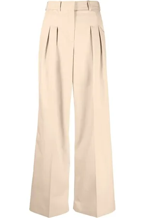 Calvin Klein Pleated wide-leg trousers