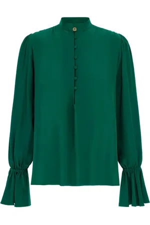Roberto Cavalli Flared-cuff blouse