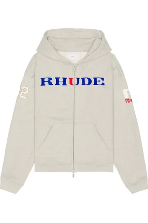 Rhude Racing zip-up hoodie
