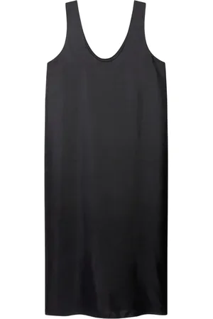 Another Tomorrow Silk tank dress