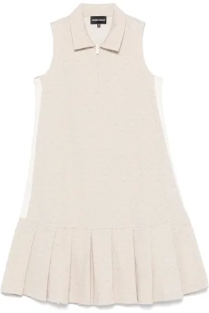 Emporio Armani Logo-jacquard dress
