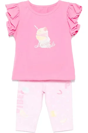 Lapin House Graphic-print trouser set