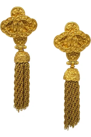 CHANEL 1994 fringed earrings