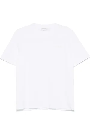Lanvin Embroidered-logo T-shirt