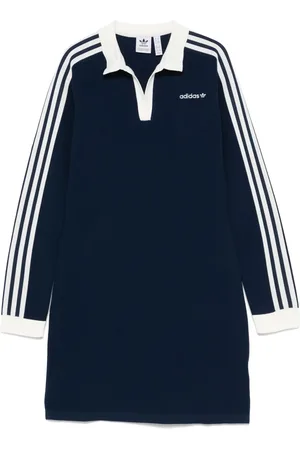 adidas Knitted polo mini dress