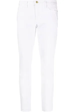 Frame Skinny-fit cropped jeans
