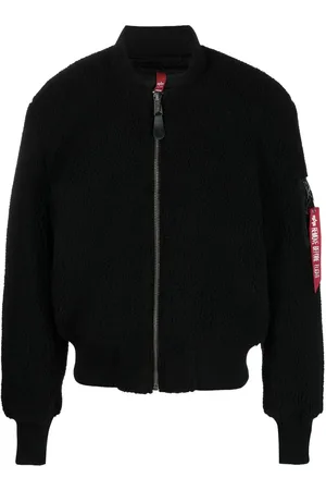 Alpha Industries MA-1 Teddy bomber jacket