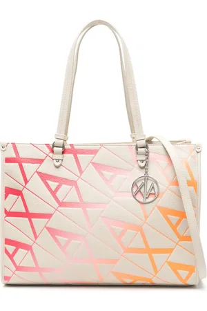 Armani Exchange Logo-motif tote bag