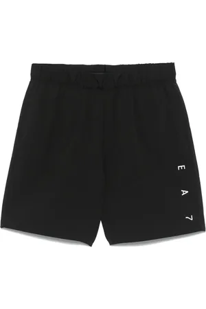 EA7 Logo-print shorts