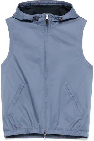 CANALI Hooded gilet