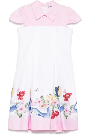 MONNALISA Bustier satin dress
