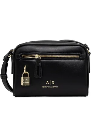 Armani Exchange Logo-stamp crossbody bag
