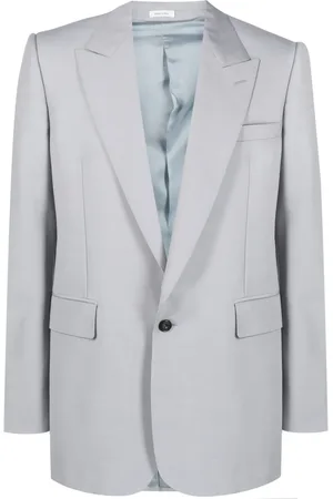 Alexander McQueen Peak-lapels single-breasted blazer