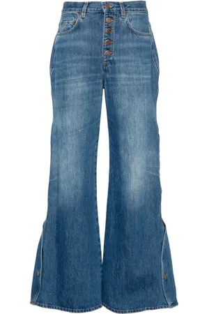 Chloé Cut-out cropped jeans