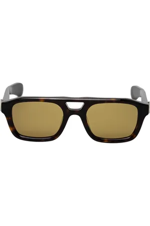 Alexander McQueen T-Bar square-frame sunglasses