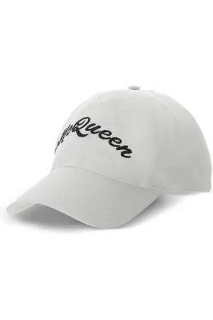 Alexander McQueen Logo-embroidered baseball cap