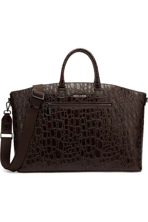 Roberto Cavalli Crocodile-print bag