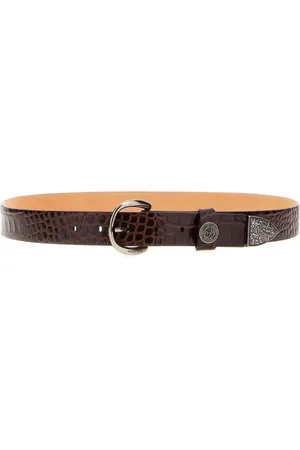 Roberto Cavalli Logo-plaque belt