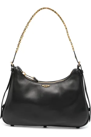 Moschino Logo-plaque shoulder bag