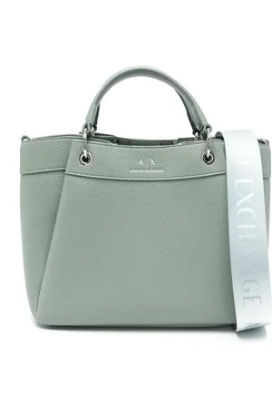 Armani Exchange Medium logo-stamp tote bag