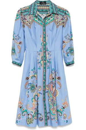 Etro Paisley-print midi dress