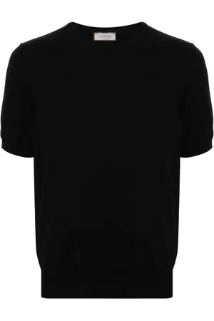 CANALI Knitted cotton T-shirt